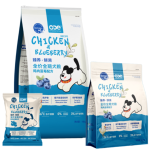 Premium Series Dog Food: Chicken & Blueberry