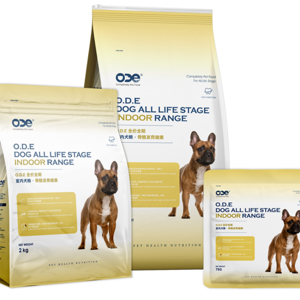 Indoor Series Dog food: Healthy bone development