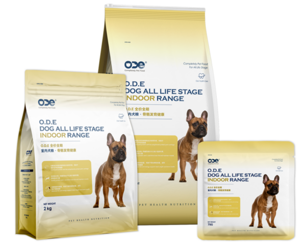 Indoor Series Dog food: Healthy bone development