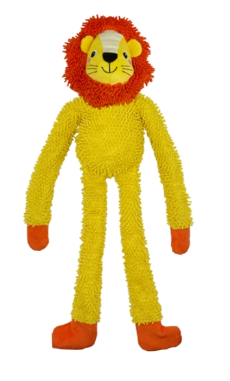 Tough Dog Toy Lion Long Body