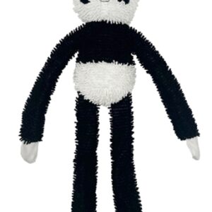 ODE Tough Dog Toy Panda Long Body