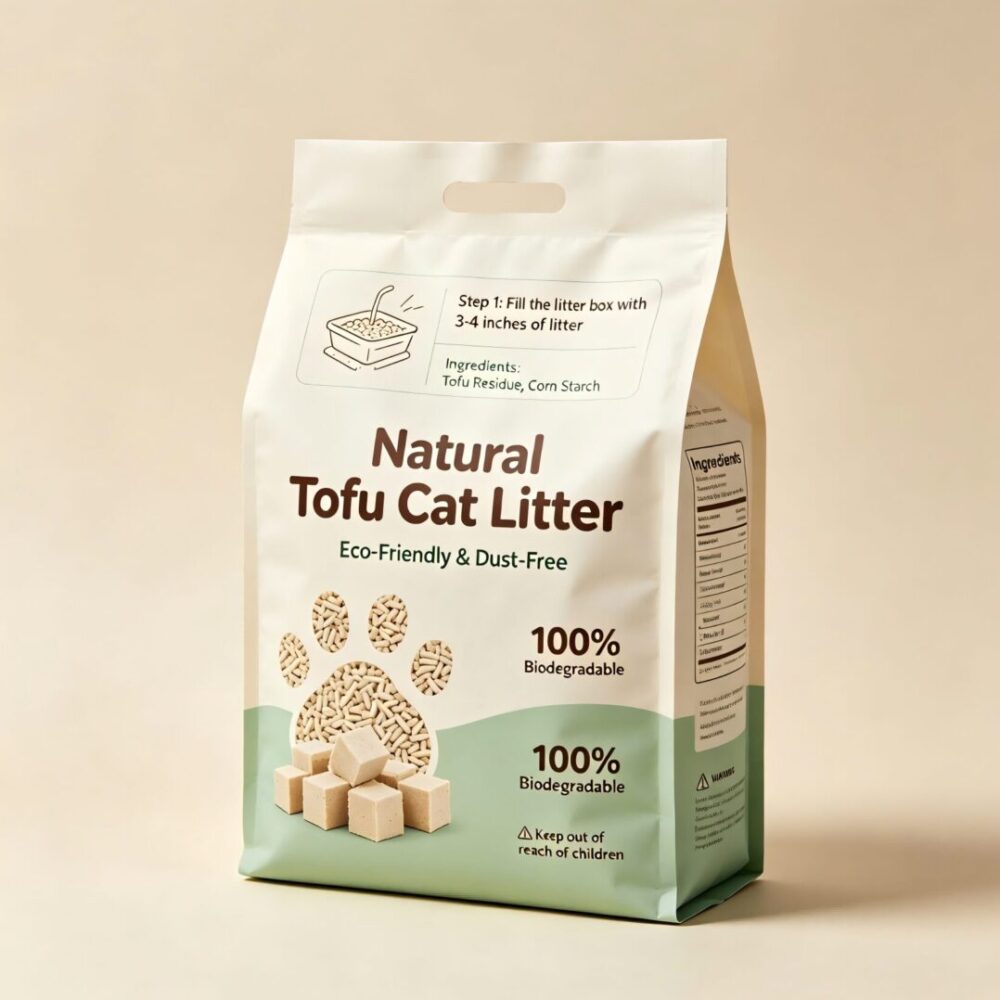Tofu Cat Litter-Flushable Plant